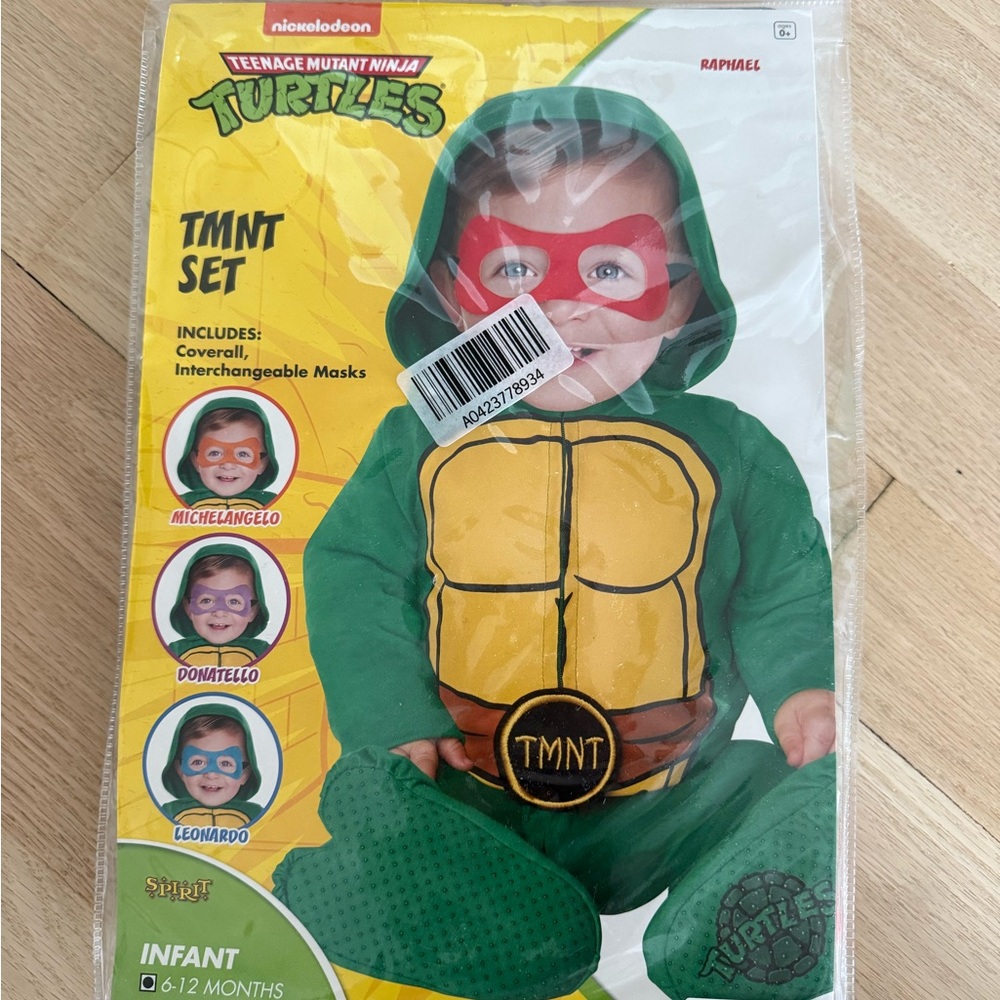 Infant TMNT Ninja Turtle Costume